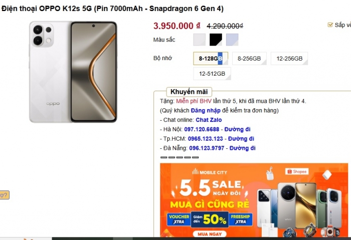 Đây là vua pin giá rẻ mới ra mắt, về Việt Nam chưa đầy 4 triệu, pin 7000 mAh áp đảo Galaxy S25 Ultra 1 Đây là vua pin giá rẻ mới ra mắt, về Việt Nam chưa đầy 4 triệu, pin 7000 mAh áp đảo Galaxy S25 Ultra day la vua pin gia re moi ra mat ve viet nam chua day 4 trieu pin 7000 mah ap dao galaxy s25 ultra