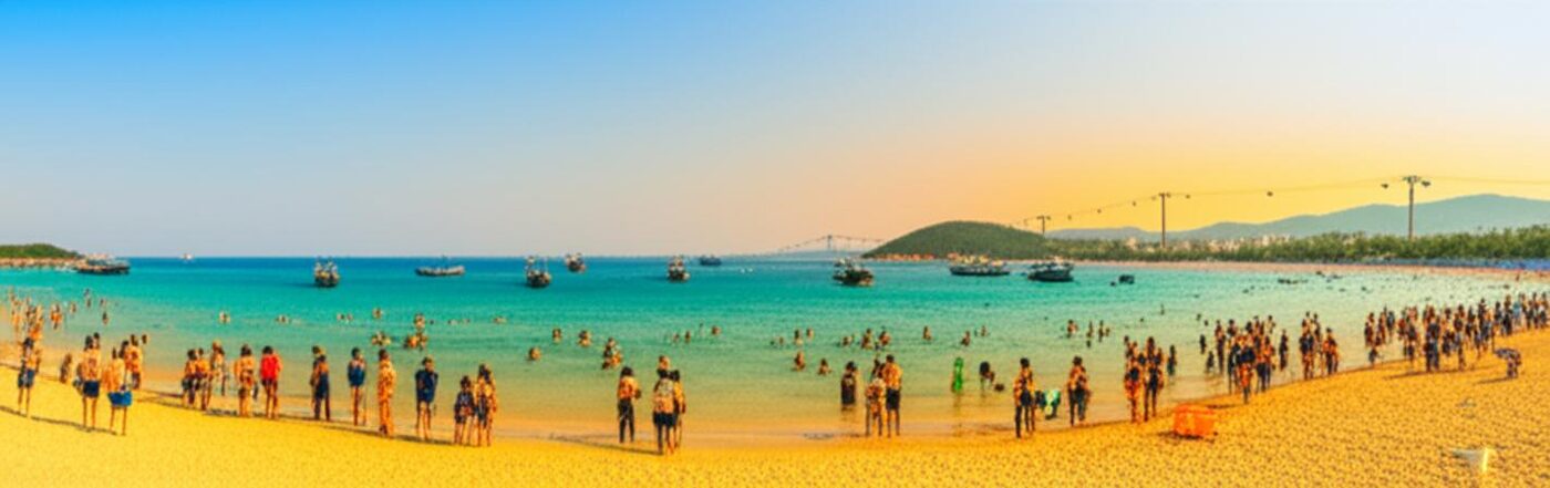 Bí Quyết Săn Vé Máy Bay Đi Nha Trang Giá Rẻ: Khám Phá Thiên Đường Biển 1 Nha Trang sunset, ideal for affordable flight planning