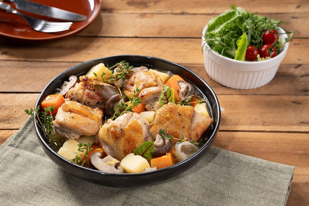 Bữa ăn ngon mùa hè với gà Mỹ hầm chanh và nấm 3 Bữa ăn ngon mùa hè với gà Mỹ hầm chanh và nấm