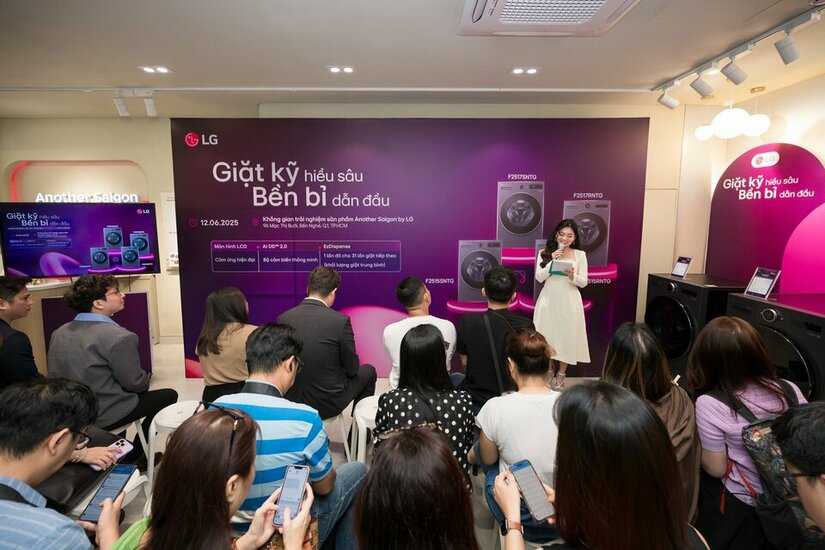 LG ra mắt thế hệ máy giặt sấy LG AI DD 2.0 tại Việt Nam: tuyên bố "giặt kỹ, hiểu sâu" với trí tuệ nhân tạo thấu cảm, giá từ 23,99 triệu đồng lg ra mat the he may giat say lg ai dd 2 0 tai viet nam tuyen bo giat ky hieu sau voi tri tue nhan tao thau cam gia tu 2399 trieu dong
