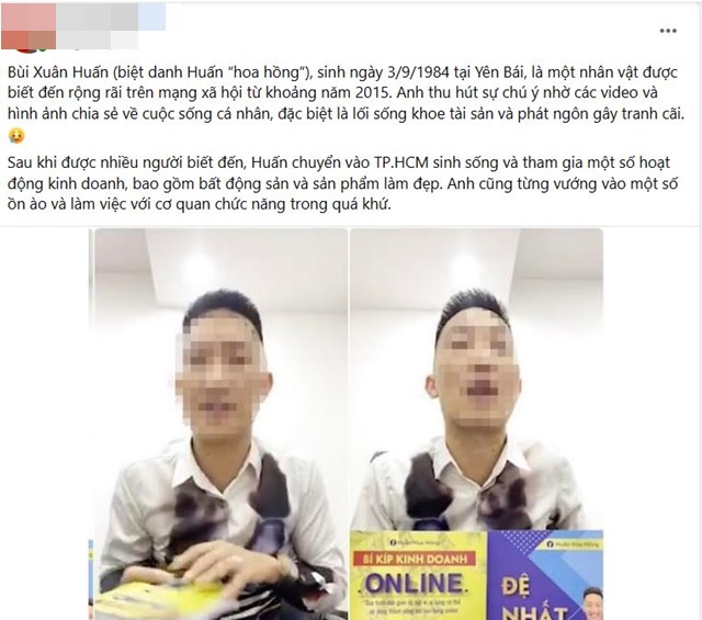 NÓNG: Tình hình hiện tại của Huấn Hoa Hồng trước tin đồn ‘lành ít dữ nhiều’, 'nối gót' Gia đình Hải Sen 1 NÓNG: Tình hình hiện tại của Huấn Hoa Hồng trước tin đồn ‘lành ít dữ nhiều’, 'nối gót' Gia đình Hải Sen