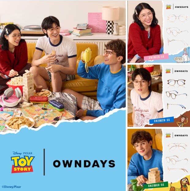 OWNDAYS kết hợp Disney & Pixar ra mắt BST lấy cảm hứng từ TOY STORY owndays ket hop disney pixar ra mat bst lay cam hung tu toy story
