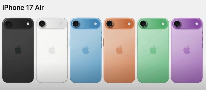 Lộ diện nhiều màu sắc mới trên iPhone 17 Air, cực chất với phiên bản màu xanh lá cây và tím 2 Lộ diện nhiều màu sắc mới trên iPhone 17 Air, cực chất với phiên bản màu xanh lá cây và tím