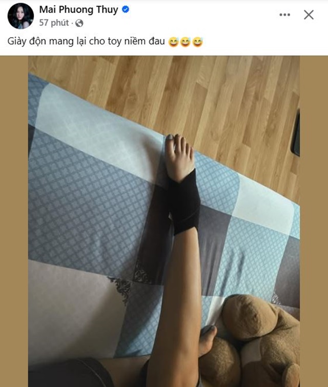 Mai Phương Thúy gặp vấn đề về sức khỏe, không thể đi lại được, tình hình hiện tại khiến nhiều người lo lắng 1 Mai Phương Thúy gặp vấn đề về sức khỏe, không thể đi lại được, tình hình hiện tại khiến nhiều người lo lắng