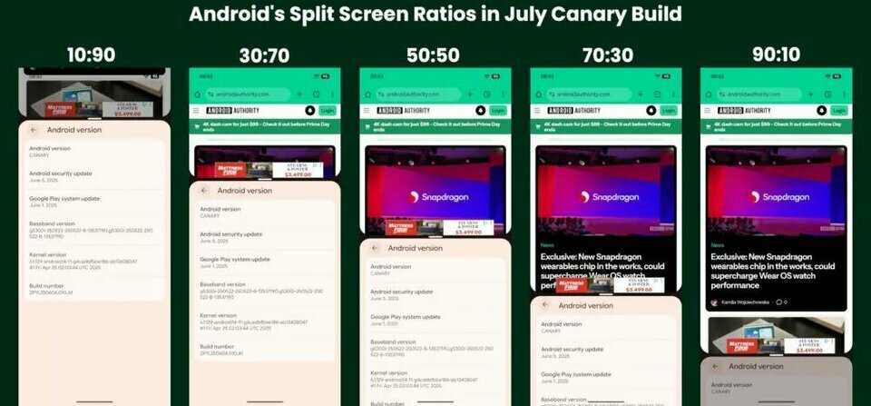 Trải nghiệm đa nhiệm chia đôi màn hình trên Android sắp có thay đổi lớn